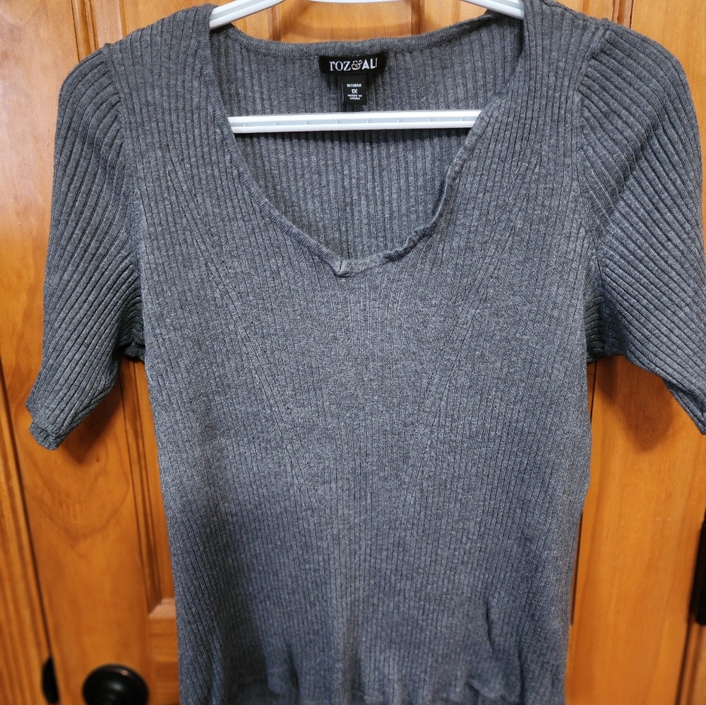 Women's V-neck sweater